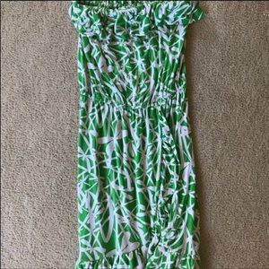 Lily Pulitzer strapless dress